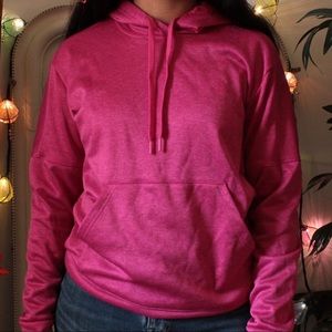 Adidas Hot Pink Climawarm Fleece Interior Pullover